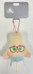 ディズニーストア ぬいぐるみキーチェーン COTTON CANDY ベルウェザー/ズートピア