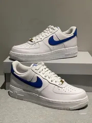 お値下げしました??即購入新品箱付?? NIKE AIR FORCE 1 LOW ホワイト/ロイヤルブルー  ナイキ