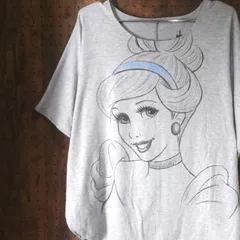 Disney Parks ディズニー　シンデレラ　プリント　カットソー　サイズＸＬ