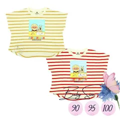 アンパンマン 夏 先染めボーダー半袖Ｔシャツ SA3172