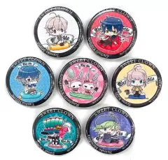 【中古】バッジ・ピンズ(キャラクター) [単品] 描き下ろしミニキャラ缶バッジ7種セット 「PS Vitaソフト SWEET CLOWN ～午前三時のオカシな道化師～ アニメイト限定セット」 同梱特典