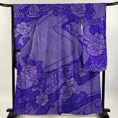 未使用近い　美品　袷　正絹　総絞り　振袖　フルセット　７点　身丈156 裄丈67 未使用近い 美品 袷 正絹 総絞り 振袖 フルセット 7点 身丈156