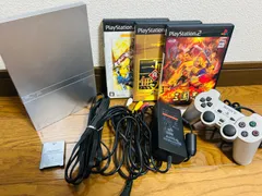 お得♩プレイステーション2薄型SCPH79000シルバーすぐ遊べるセット