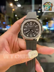 ご購入大歓迎です パテックフィリップ未使用です クリスタルとダイヤモンドの複合素材のバンドです 自動巻き｜本日限定特価｜新品未使用-WTO店名をご確認ください