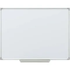 スチールホワイトボード　４５０×６００ｍｍ4210-2328【カウネット】