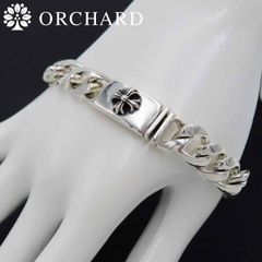 シルバー925 ブレスレット Silver 925 メンズ レディース 喜平 クロス 20cm