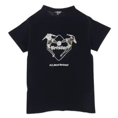 F.C.R.B. エフシーアールビー Ｔシャツ 19AW  FCRB-192134 キャプテン翼 シュトラーセンキッカー ルーカス 日向 ツインシュート Tシャツ ブラック系 S【中古】のサムネイル