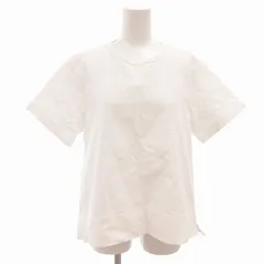 ドゥロワー Drawer Tシャツ カットソー 半袖 サイドスリット 白 ホワイト 1 /FF IBO63のサムネイル