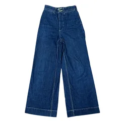 AZUL BY MOUSSY DARTS DENIM WIDE レディースS ハイウエスト ワイドデニム ダーツデニムワイド アズールバイマウジー