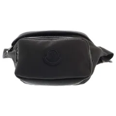 未使用級 モンクレール シボ革 オールレザー デュランス ボディバッグ 24AW 未使用級 モンクレール シボ革 オールレザー デュランス ボディ