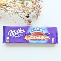 Milka ミルカ Bigクリスピーヨーグルトチョコレート 300g ドイツ