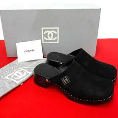 CHANEL Coco サボサンダル 美品！ 2025年最新】シャネル サボ サンダルの人気アイテム - メルカリ