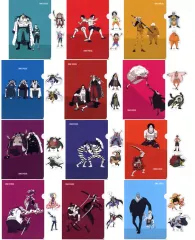 【中古】クリアファイル 全12種セット A4クリアファイル＆ステッカーセット 「一番くじ ワンピース 白ひげ海賊団～オヤジと息子たち～」 I賞