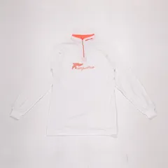 メンズ長袖シャツ ホワイト L