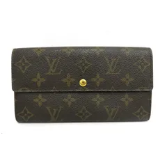     中古 ルイヴィトン 長財布 ポシェット ポルトモネクレディ モノグラム ABランク M61725 LOUISVUITTON メンズ レディース 【送料無料】【西神店】