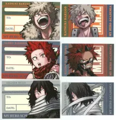 【中古】紙製品 爆豪＆切島＆イレイザー・ヘッド ミニレターセット 「僕のヒーローアカデミア」