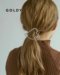 【SALE】GOLDY/ゴールディ/メタル フレーム ハートバンス クリップ/アクセサリー/6210603のサムネイル