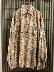 Old GLOBE TROTTER All Pattern Shirt 長袖シャツ　柄シャツ