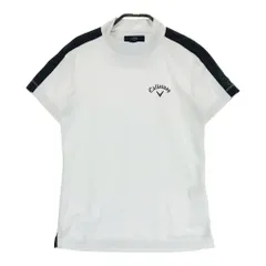 サイズ：S CALLAWAY キャロウェイ  モックネック 半袖Tシャツ  ホワイト系 [240101484049] ゴルフウェア レディース ストスト