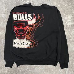 NBA シカゴ・ブルズ ロゴ Windy City スウェット Hanes 古着 バスケ