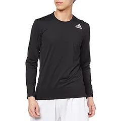 アディダス(adidas) 長袖Tシャツ テックフィット フィッティド 47890 メンズ ブラック(GM5039) 2Lサイズ