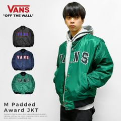 VANS スタジャン バンズ メンズ レディース ビッグシルエット 大きめ ロゴ トップス スケーター サーフ おしゃれ M Padded Award JKT
