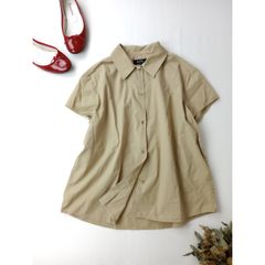 BURBERRY バーバリー 半袖ブラウス チュニック ベージュ38 - メルカリ