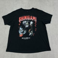 데스노트 사신 SHINIGAMI 반소매 T셔츠 헌 옷 블랙 블랙 XL