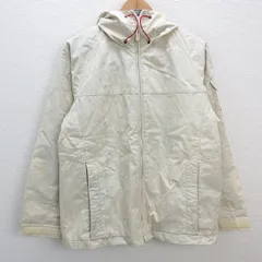 s■エクスニクス/x-nix 中綿ジャケット スノボウェア【USA M】クリーム色/LADIES/93【中古】