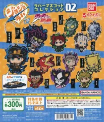 【中古】紙製品 ガチャ台紙 「ジョジョの奇妙な冒険 ラバーマスコットコレクション02」
