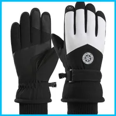 【特価セール】ブラック フリーサイズ 男女兼用 冬用 作業 通学 通勤 スキー 釣り サイクリンググローブ 登山 紛失防止結び付け 滑り止め 防風 防水 裏起毛 厚手 手袋 保温 夜間活動 防寒グローブ バイクグローブ スポーツグローブ 撥水加工 スマホ対応