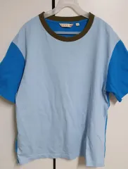 新品 UNIQLO(ユニクロ) x Marni(マルニ) カラーブロック 半袖Tシャツ L