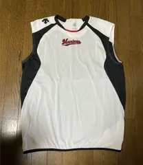 千葉ロッテマリーンズ　実使用練習着　プラクティスシャツ 千葉ロッテマリーンズ 実使用練習着 プラクティスシャツ