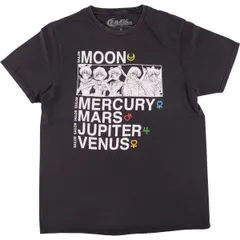 古着 SAILOR MOON 美少女戦士セーラームーン アニメ キャラクタープリントTシャツ メンズM相当/eaa551289