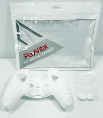 【HY】【新品】PlayVista PS5 コントローラー シリコンカバー スティックキャップ付き[定形外郵便、送料無料]HY002