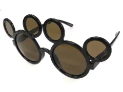 【中古】アクセサリー(非金属) ミッキーシェイプ ファッション用サングラス(黒縁) 「ディズニー」 東京ディズニーリゾート限定