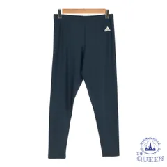 ☆美品☆ adidas アディダス パンツ レギンス スパッツ スポーツ レディース ブラック L 日本製 901-2277 送料無料 古着