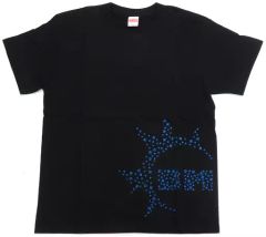 [중고] T 셔츠 (남성 아이돌) 타무라 유키 T 셔츠 블랙 (프린트 : 하늘색) M 사이즈 BOYS AND MEN SHOP & CAFE 상품