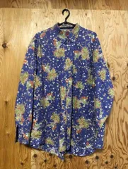 2.カールヘルム　メンズ　シャツ　長袖　いちご柄