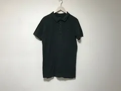 本物ディーゼルDIESELコットンロゴ半袖ポロシャツメンズサーフアメカジミリタリーストリートスケーターワークビジネススーツモードゴルフドレスバイカーグレーMブルガリア製