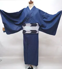 396×30cm 新品☆シワ知らず万能リバーシブル帯デニム着物にも