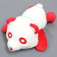 中古】ぬいぐるみ え～パンダ(赤/伊藤千晃) 寝そべりBIG