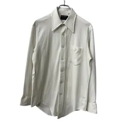 VAN HEUSEN 長袖シャツ L～ ホワイト バンヒューゼン 無地シャツ ポケット トップス 古着卸 アメリカ仕入 a708-5216