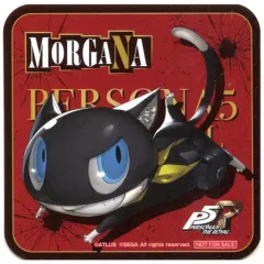 【中古】コースター(キャラクター) モルガナ(怪盗ver.) オリジナルコースター 「セガコラボカフェ ペルソナ5 ザ・ロイヤル 第1弾」 メニュー注文特典