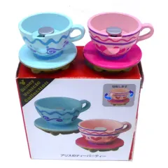 【中古】トミカ アリスのティーパーティー 2台セット(ブルー/ピンク) 「トミカ ディズニービークルコレクション」 東京ディズニーリゾート限定