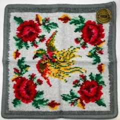 極美品❣️ フェイラー パラディス エプロン PZ59 鳳凰 薔薇 シェニール織 極美品❣️ フェイラー パラディス エプロン PZ59 鳳凰 薔薇