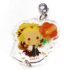 【中古】雑貨 煉獄杏寿郎 「鬼滅の刃 ゆらふわランダムアクリルチャーム フラワーver. vol.2」