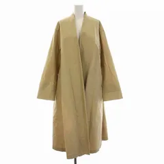 プラージュ Plage 19SS ノーカラーコート フレア ロング