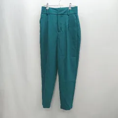 ◇ ◎ Θ ZARA ザラ ストレートパンツ サイズS ターコイズブルー系 レディース E  【1501160032584】
