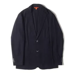 美品 BARENA バレナ ジャケット サイズ:46 ストレッチ ウール ツイード 2B テーラードジャケット (WO Taca GIU24600268) / MADE IN ITALY ネイビー 紺 アウター ブレザー 上着【メンズ】のサムネイル